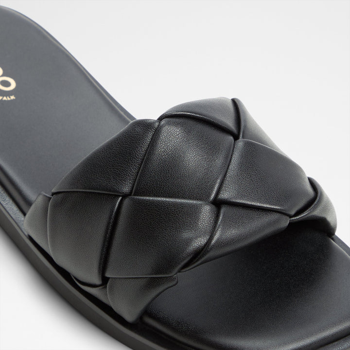 Sandálias rasas em preto - ESTERELLE