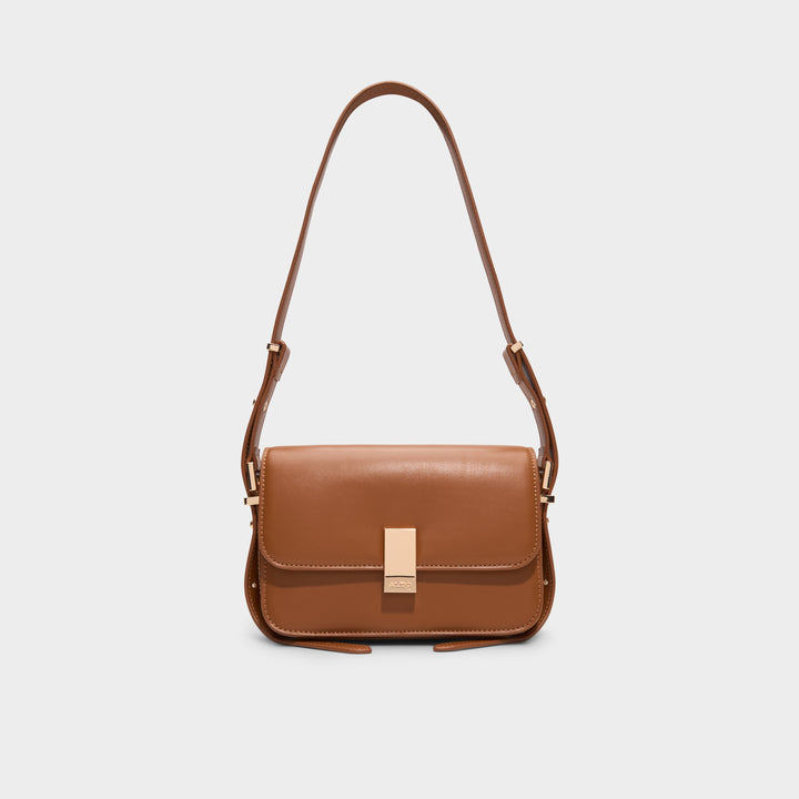 Mala de ombro em cognac - ETEINI