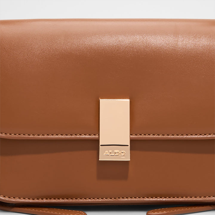 Mala de ombro em cognac - ETEINI