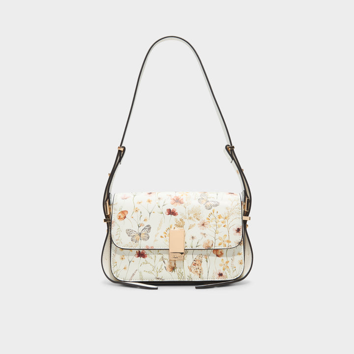 Mala de ombro em branco cru - ETEINI