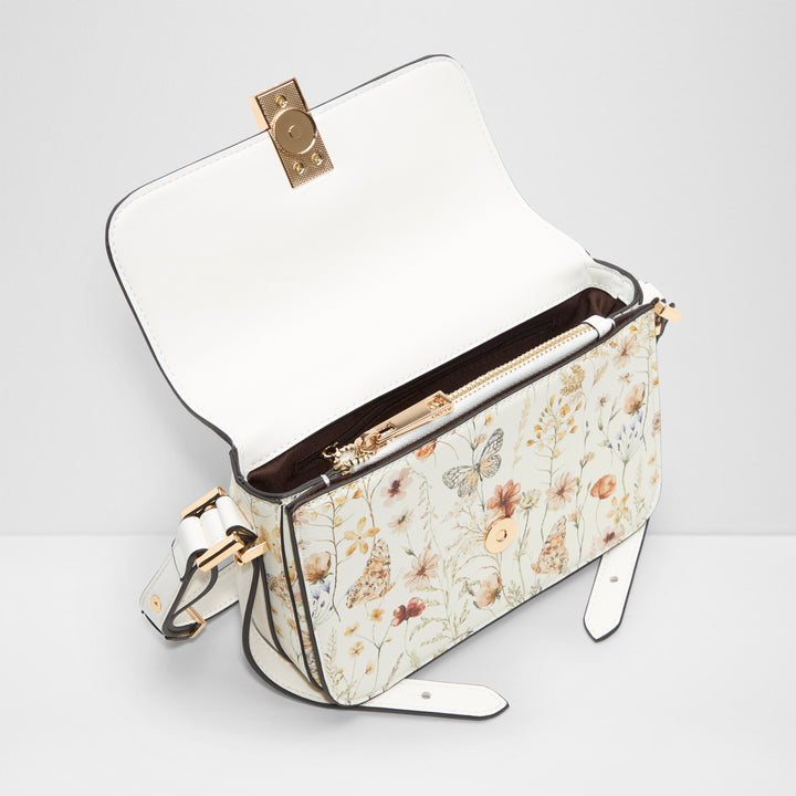 Mala de ombro em branco cru - ETEINI