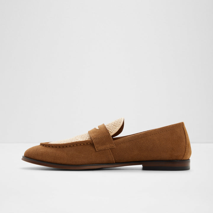 Mocassins em pele cognac - FANO