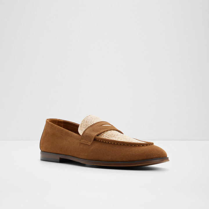 Mocassins em pele cognac - FANO