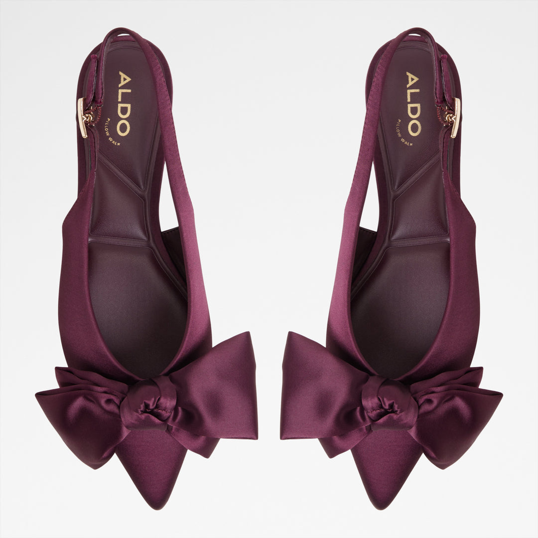 Sapatos rasos em bordô - FESTIVE