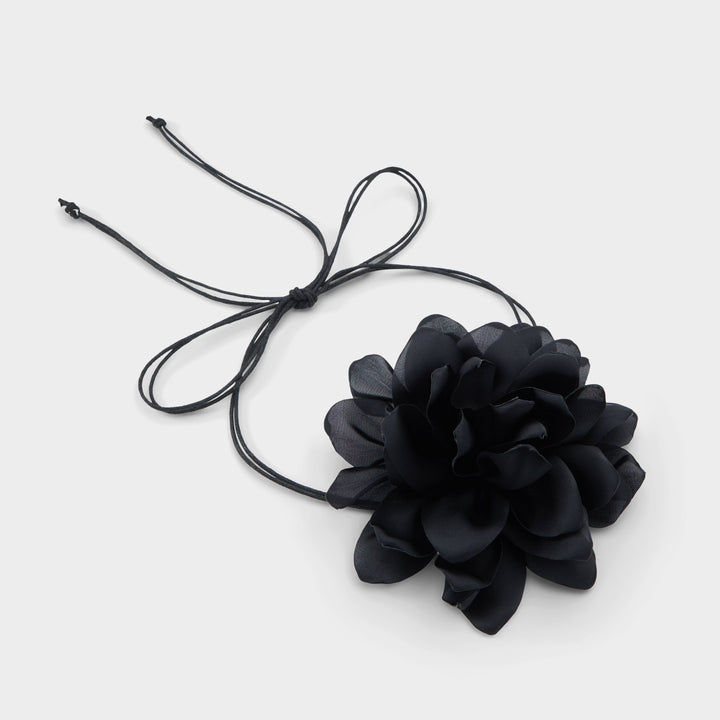 Colar em preto - FLORALGAL