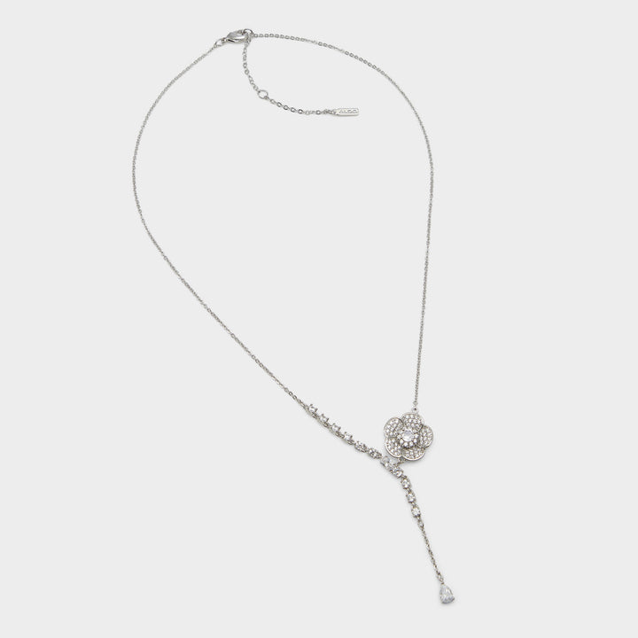 Colar em prateado - FLOWERTEAR