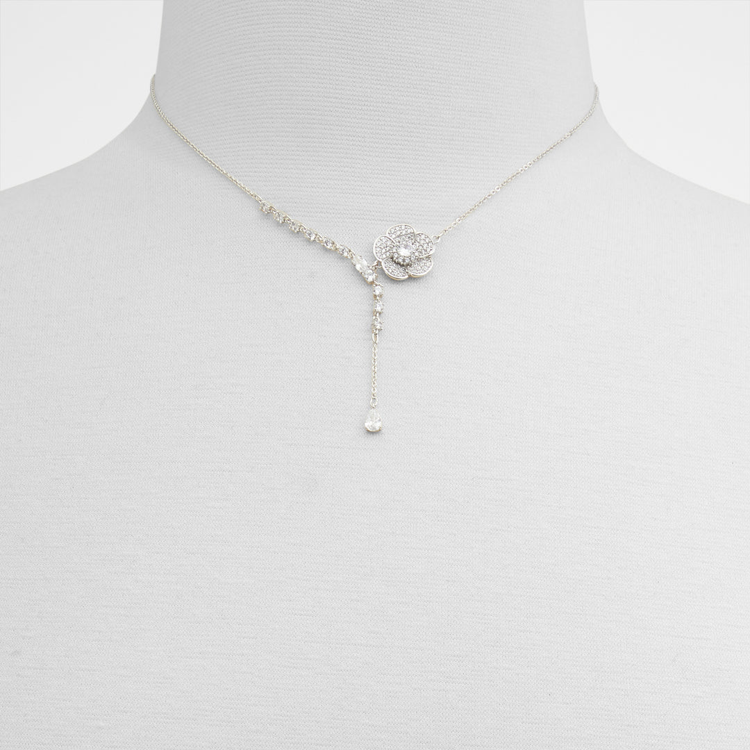 Colar em prateado - FLOWERTEAR