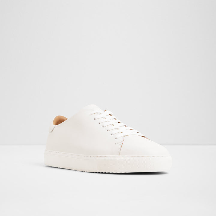 Sapatilhas em pele branco - FONZO