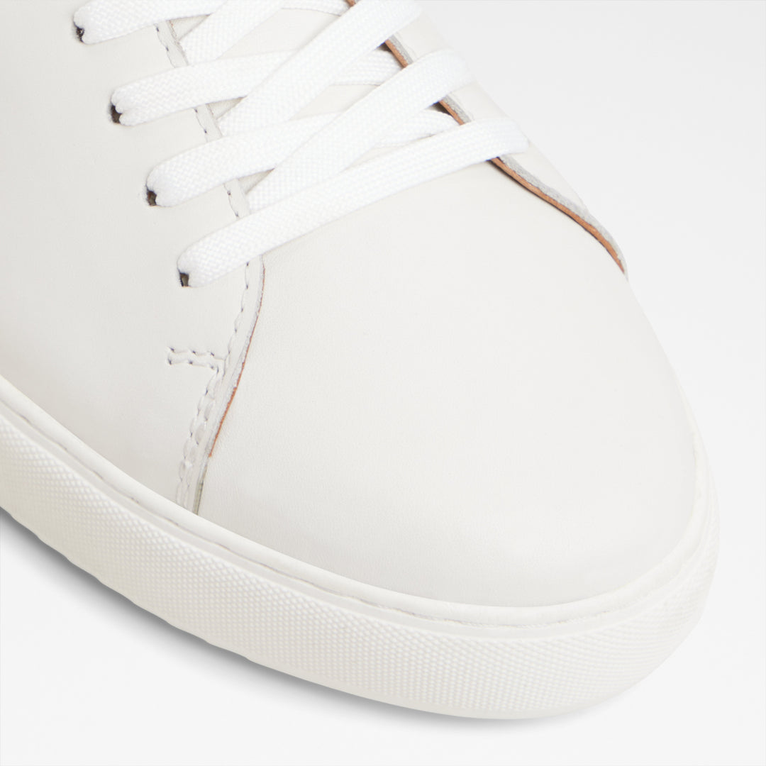 Sapatilhas em pele branco - FONZO