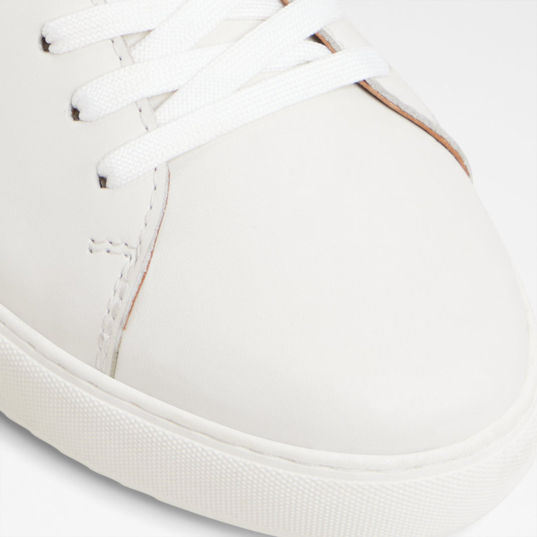 Sapatilhas em pele branco - FONZO