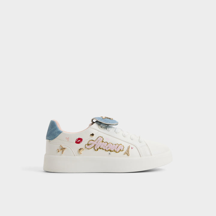 Sapatilhas rasas em branco - FRENCHIE