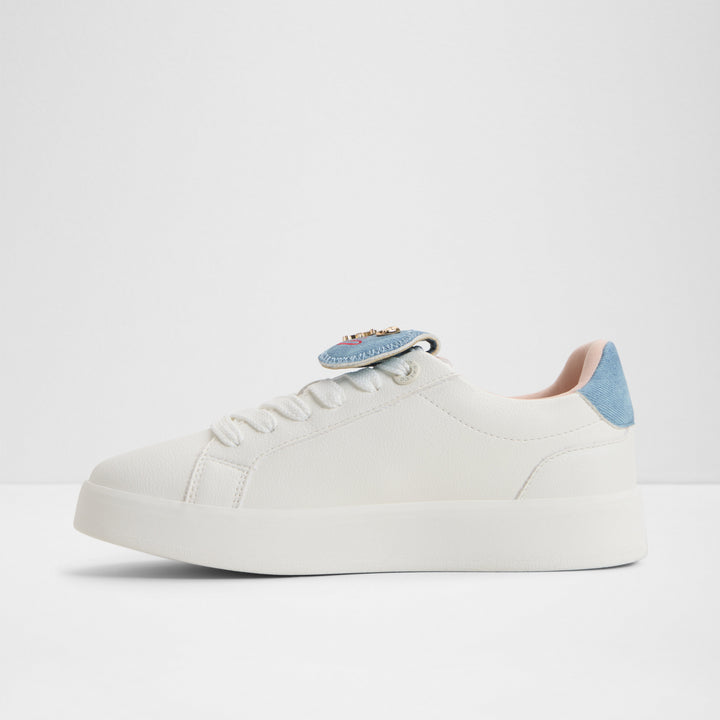Sapatilhas rasas em branco - FRENCHIE
