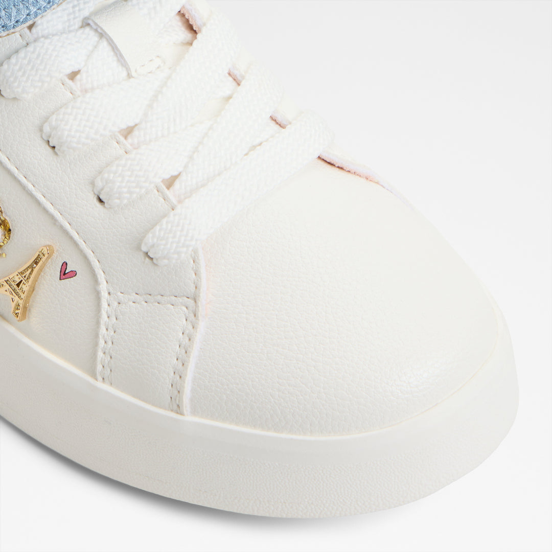Sapatilhas rasas em branco - FRENCHIE