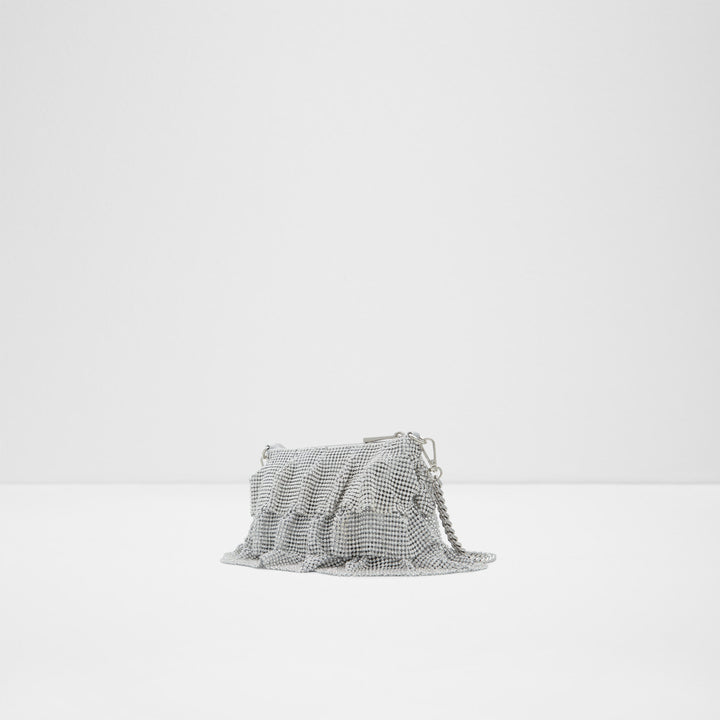 Mala de ombro em prateado - GEMMY