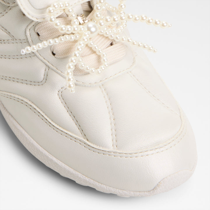 Sapatilhas rasas em branco - GIALDAN