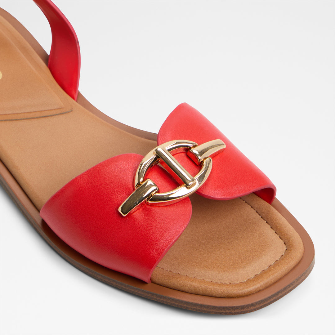Sandálias rasas em vermelho - GOASSI