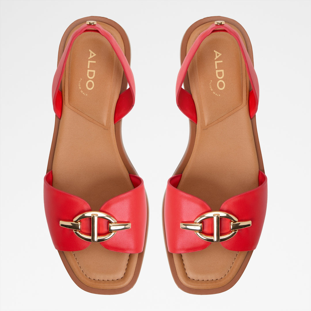 Sandálias rasas em vermelho - GOASSI