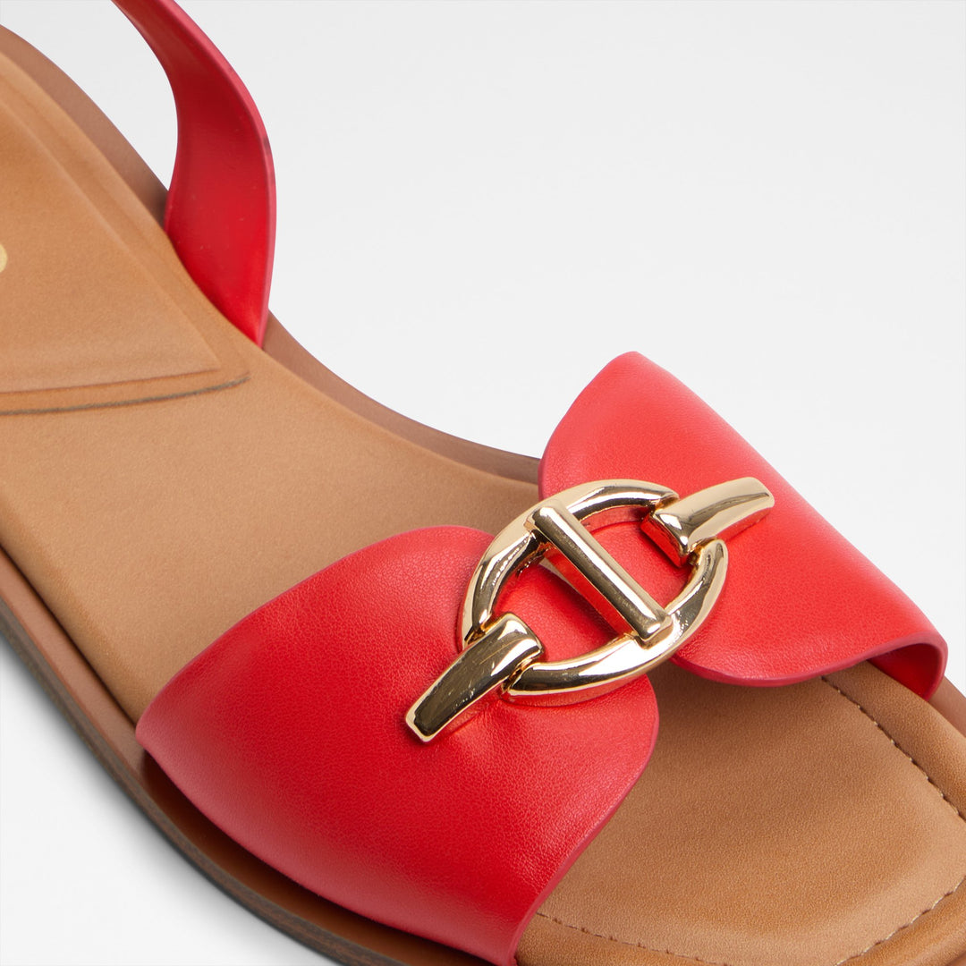 Sandálias rasas em vermelho - GOASSI