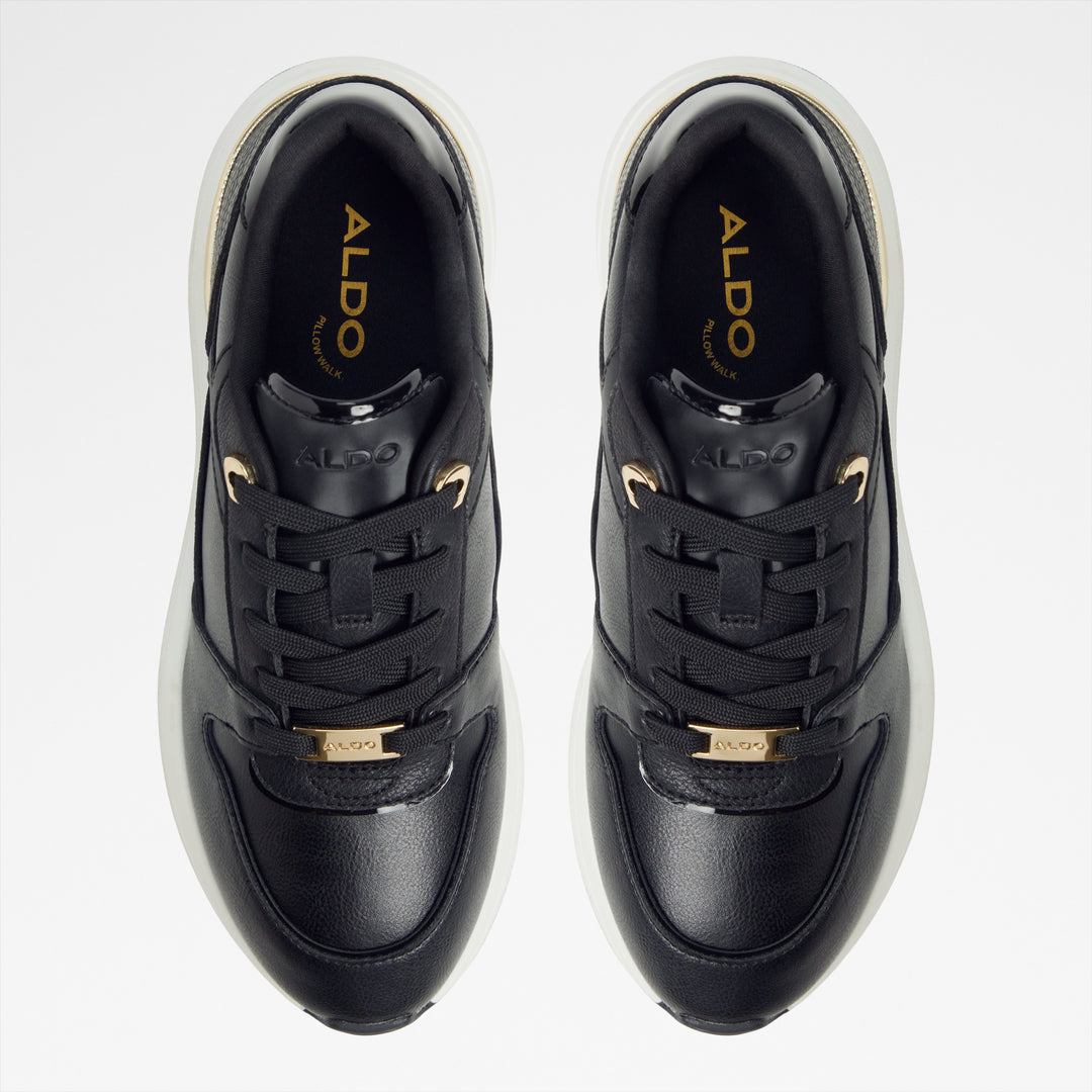 Sapatilhas rasas em preto - GUMTREE