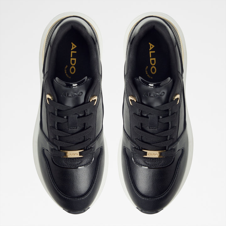 Sapatilhas rasas em preto - GUMTREE