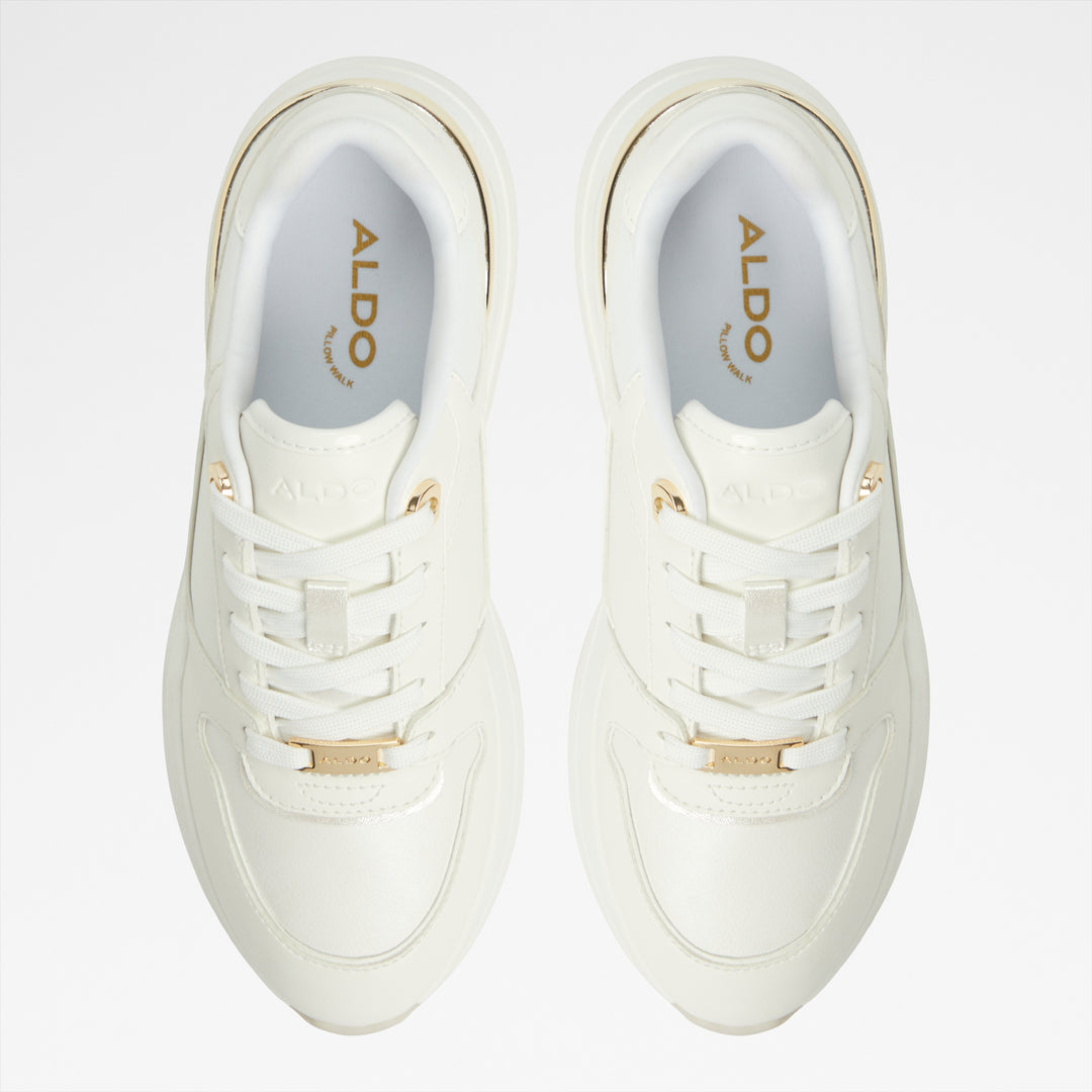 Sapatilhas rasas em branco - GUMTREE