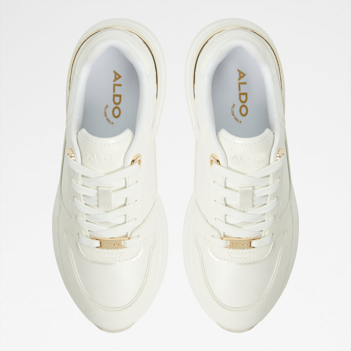 Sapatilhas rasas em branco - GUMTREE