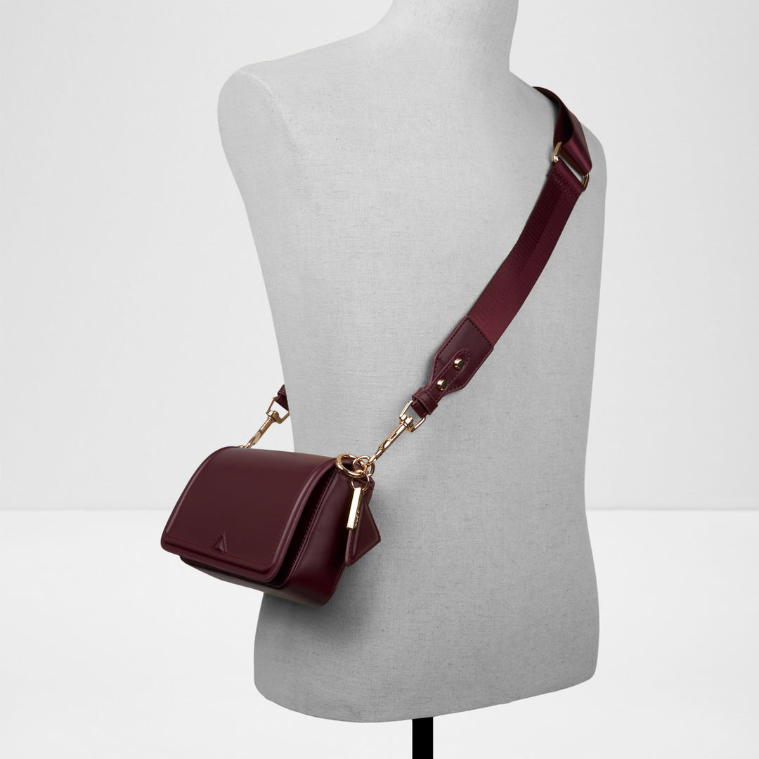 Mala de tiracolo em bordô - GWENDY