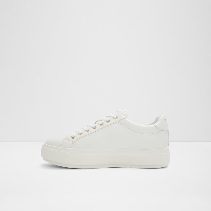 Sapatilhas rasas em branco - GWIRI