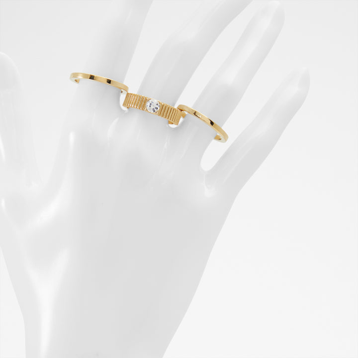 Anéis em dourado - HAILIE