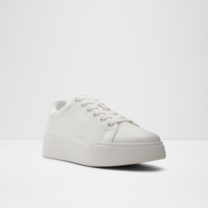 Sapatilhas rasas em branco - HALERENNA