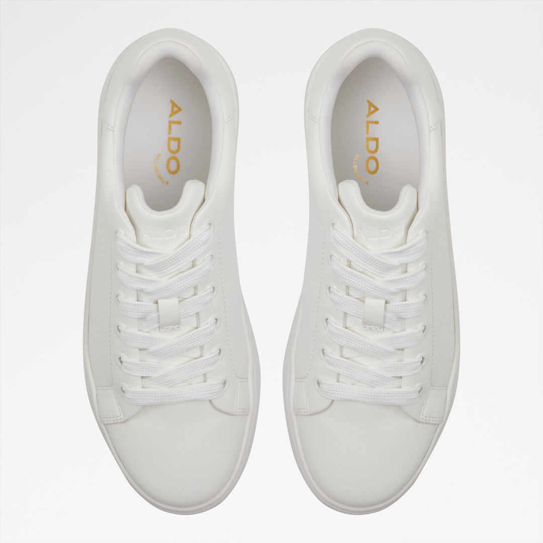 Sapatilhas rasas em branco - HALERENNA