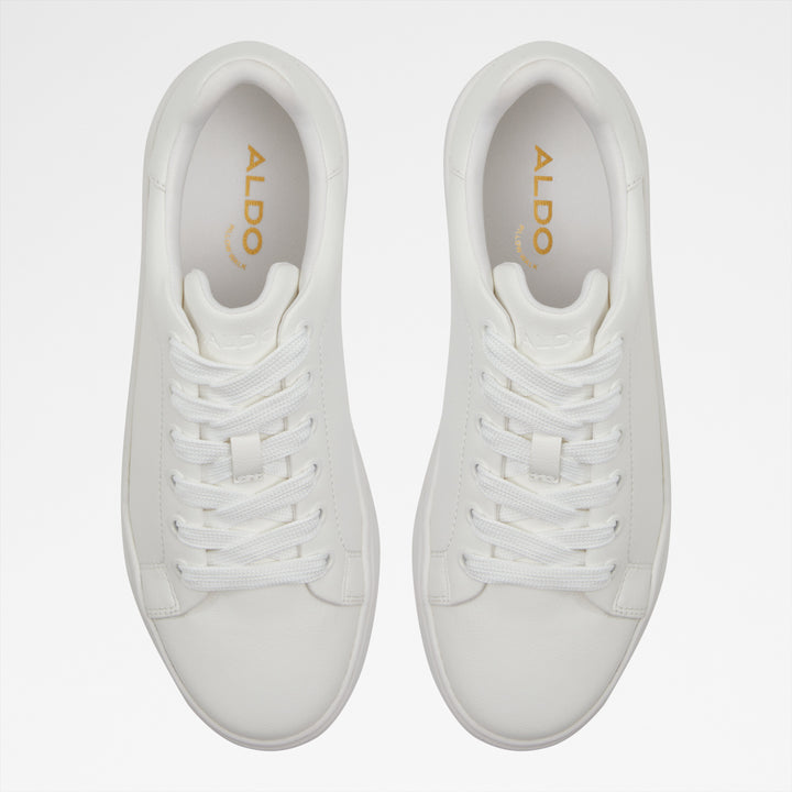 Sapatilhas rasas em branco - HALERENNA