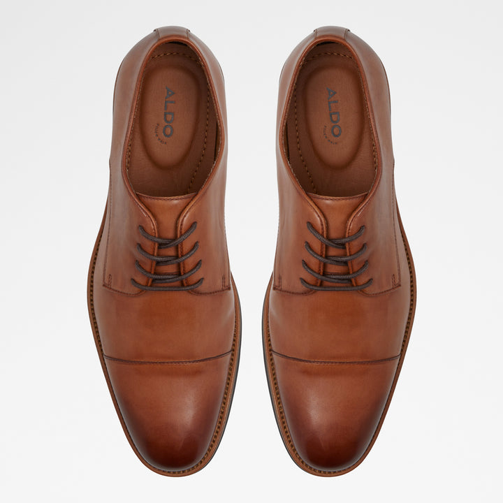 Sapatos clássicos em pele cognac - HANKS