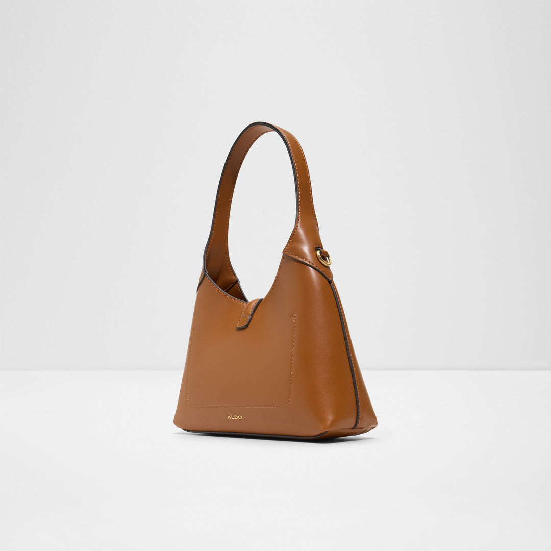 Mala de ombro em cognac - HARPERMINI
