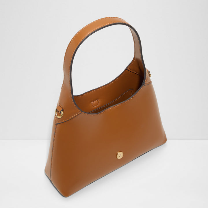 Mala de ombro em cognac - HARPERMINI