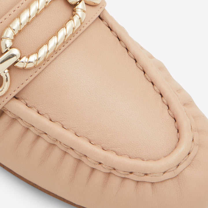 Sapatos rasos em pele bege - HELLEN