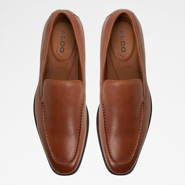 Mocassins em pele cognac - HERIOT