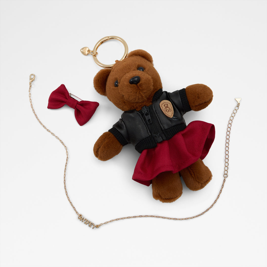 Porta-chaves e acessórios em castanho - HONEYBUN