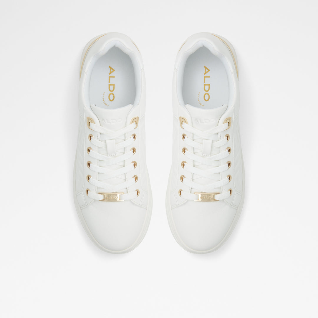 Sapatilhas rasas em branco - ICONISPEC