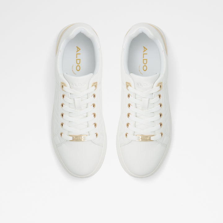 Sapatilhas rasas em branco - ICONISPEC