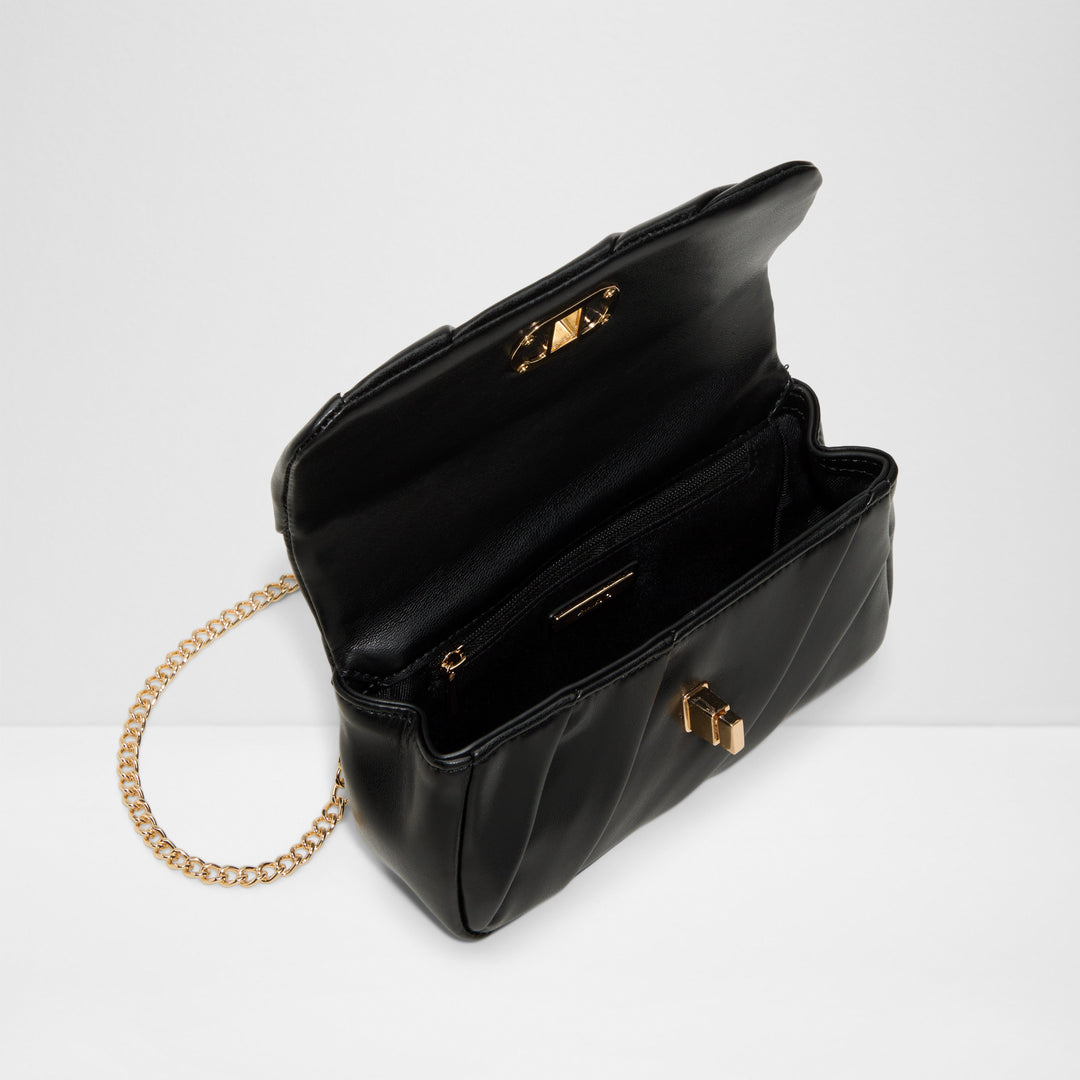 Mala de tiracolo em preto - ISALEA