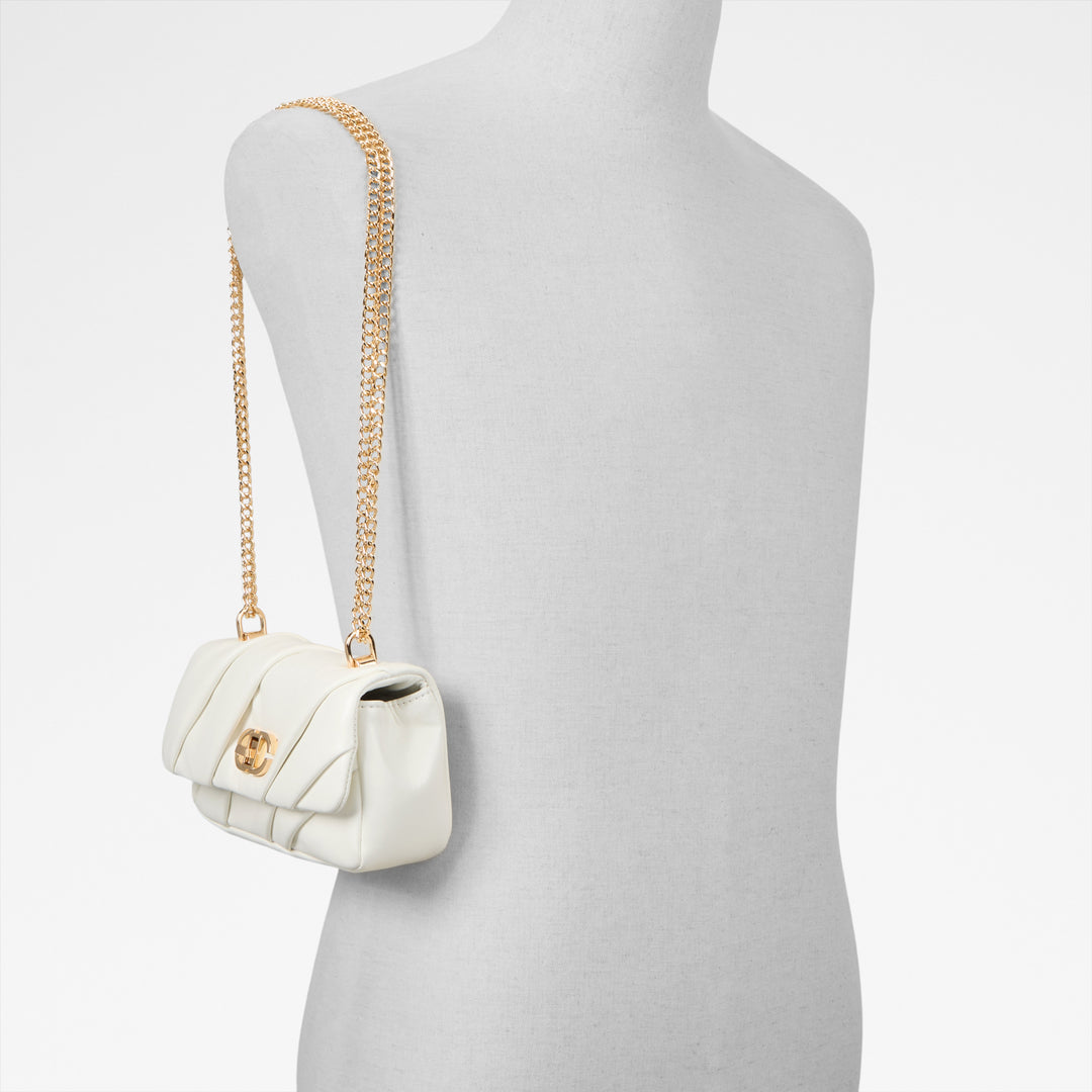 Mala de tiracolo em branco - ISALEA