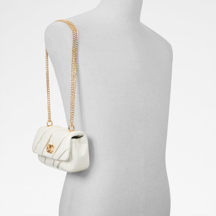 Mala de tiracolo em branco - ISALEA