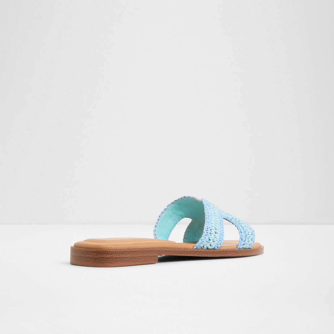 Sandálias rasas em verde - ITSANDAL