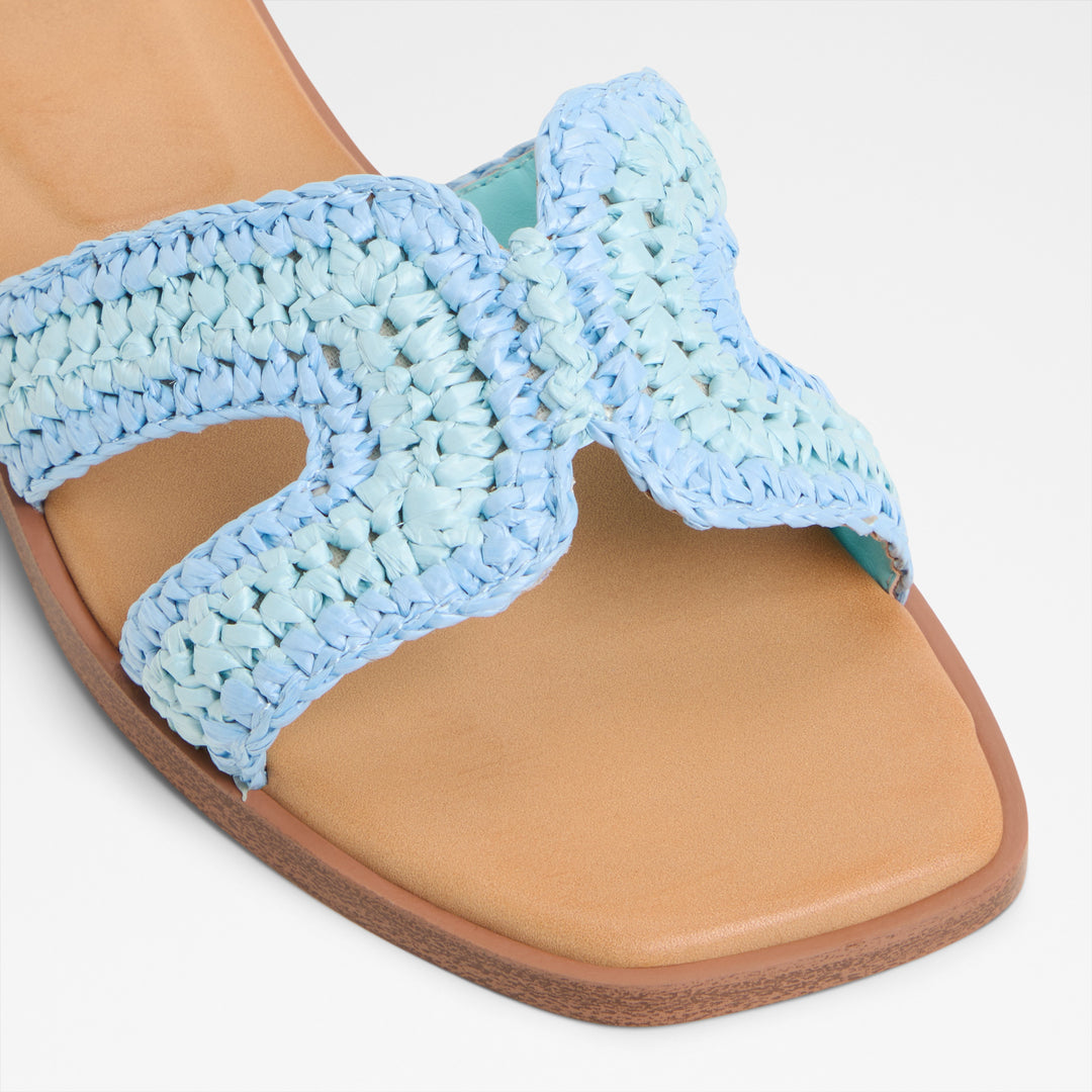 Sandálias rasas em verde - ITSANDAL