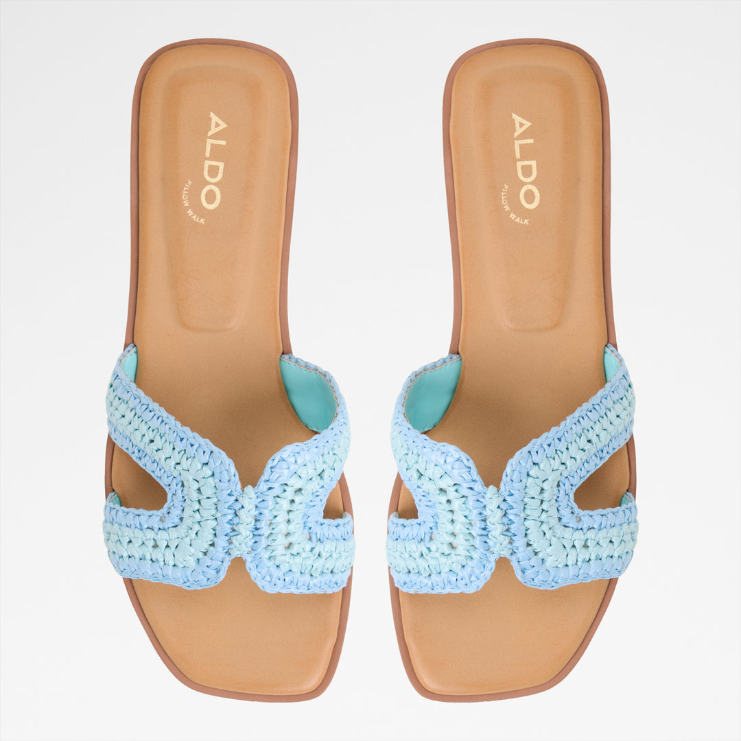 Sandálias rasas em verde - ITSANDAL