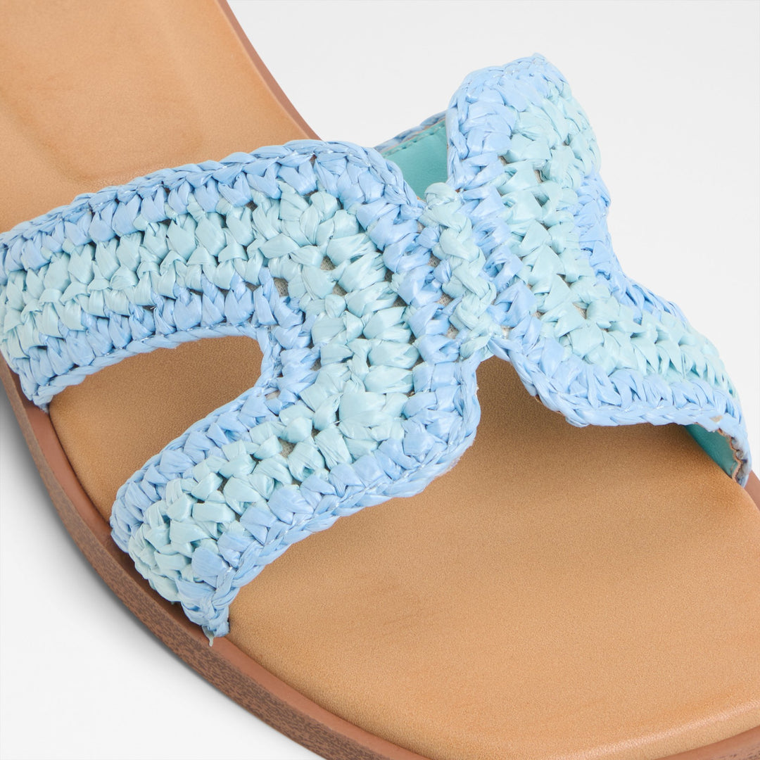 Sandálias rasas em verde - ITSANDAL