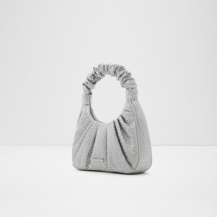 Mala de mão em prateado - IVALIA