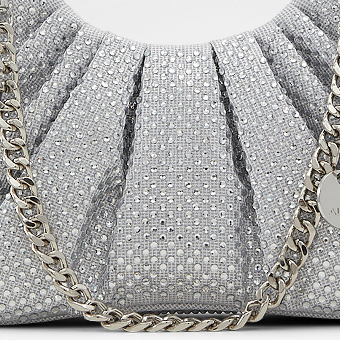 Mala de mão em prateado - IVALIA