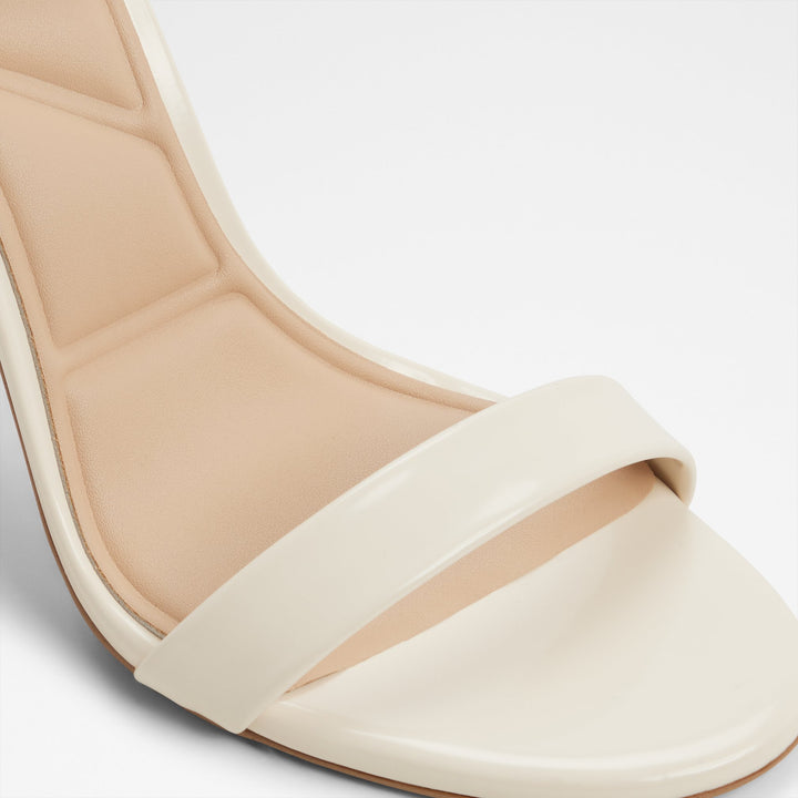 Sandálias em branco cru, salto fino - JACYNTHE